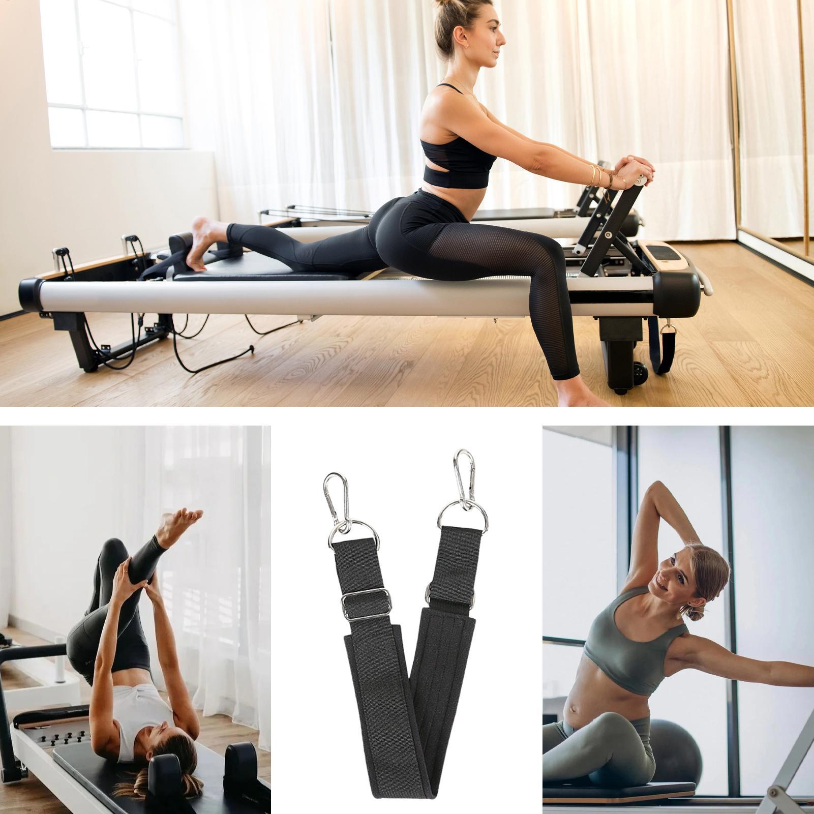 Pilates & Yoga Studio Alineacion - สายรัดเท้าพิลาทิสแบบหนา ปรับได้ กันลื่น ทนทาน สำหรับโยคะ พิลาทิส
