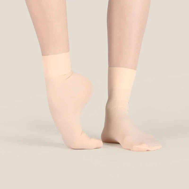 Pilates Yoga Grip Socks - ผู้หญิง Professional ถุงเท้าบัลเล่ต์โมเดิร์นเต้นรําถุงเท้าเต้นรําพิลาทิสโยคะถุงเท้าถุงน่องเด็กผู้หญิงเด็กชาย Breathable ถุงเท้าเต้นรํา