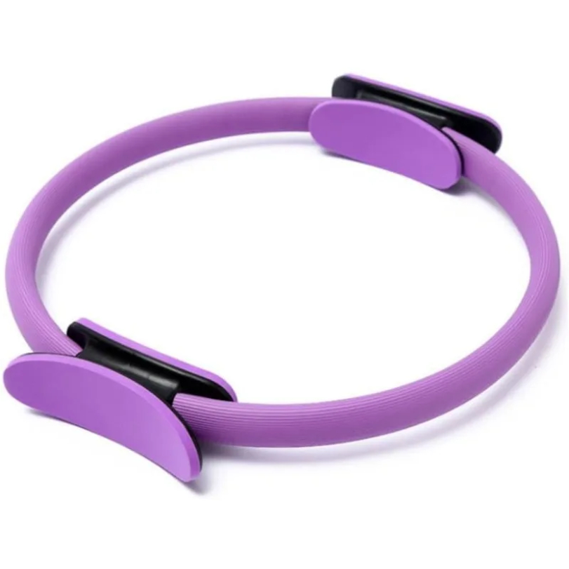 Pilates Ring Magic - วงโยคะพิลาทิส วงออกกำลังกายแบบวงกลมที่ทนทานและไม่ลื่น วงออกกำลังกายแบบวงกลมมหัศจรรย์พร้อมที่จับคู่สำหรับการฝึกกล้ามเนื้อต้นขาและกระดูกเชิงกราน