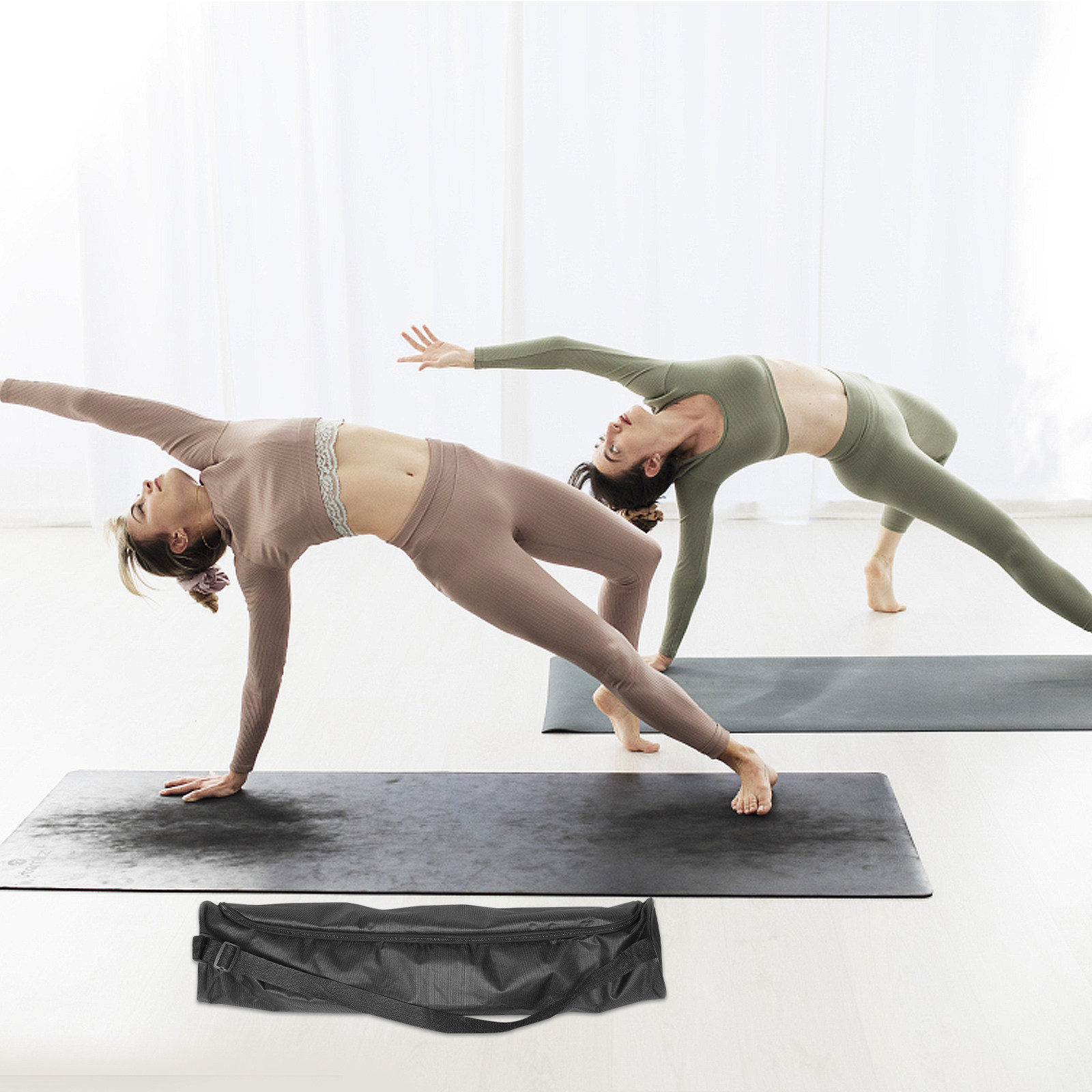 กระเป๋าใส่เสื่อโยคะแบบพับได้ ผ - Yoga Mat Bag Carrier บทวิจารณ์และราคา