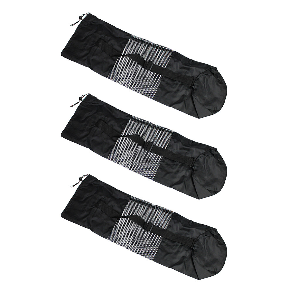 3 ชิ้น กระเป๋าตาข่ายใส่เสื่อโย - Yoga Mat Bag Carrier บทวิจารณ์และราคา
