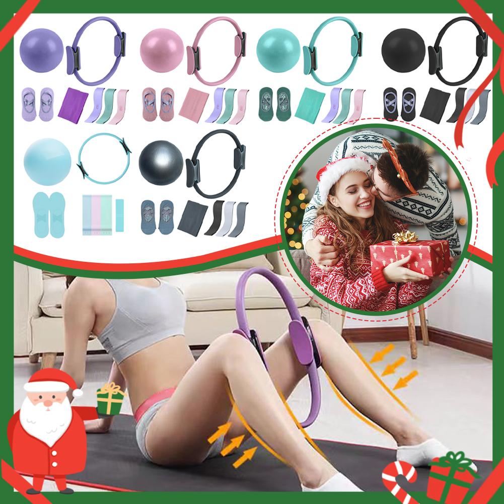 ชุดอุปกรณ์พิลาทิส 5 ชิ้น พร้อม - Pilates Ring Magic บทวิจารณ์และราคา