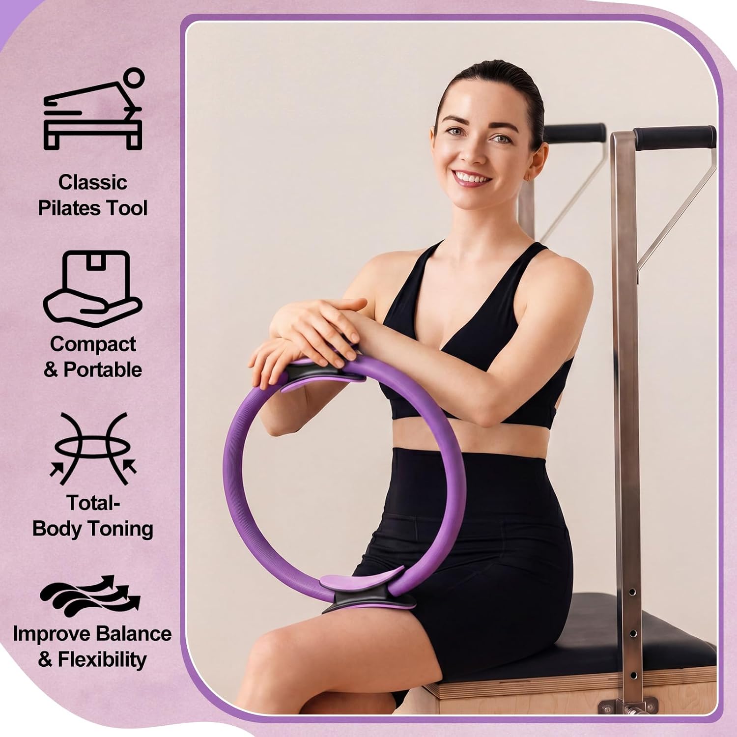 ชุดวงแหวนพิลาทิส 12 ชิ้น ขนาดค - Pilates Ring Magic บทวิจารณ์และราคา
