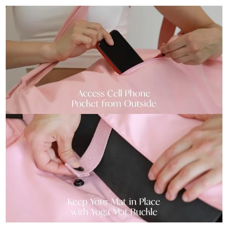 กระเป๋าใส่เสื่อโยคะพร้อมช่องใส - Yoga Mat Bag Carrier บทวิจารณ์และราคา
