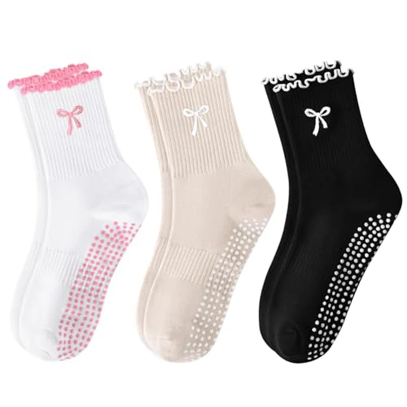 ถุงเท้าโยคะมืออาชีพ สายรัดผ้าฝ - Pilates & Yoga Studio Alineacion บทวิจารณ์และราคา