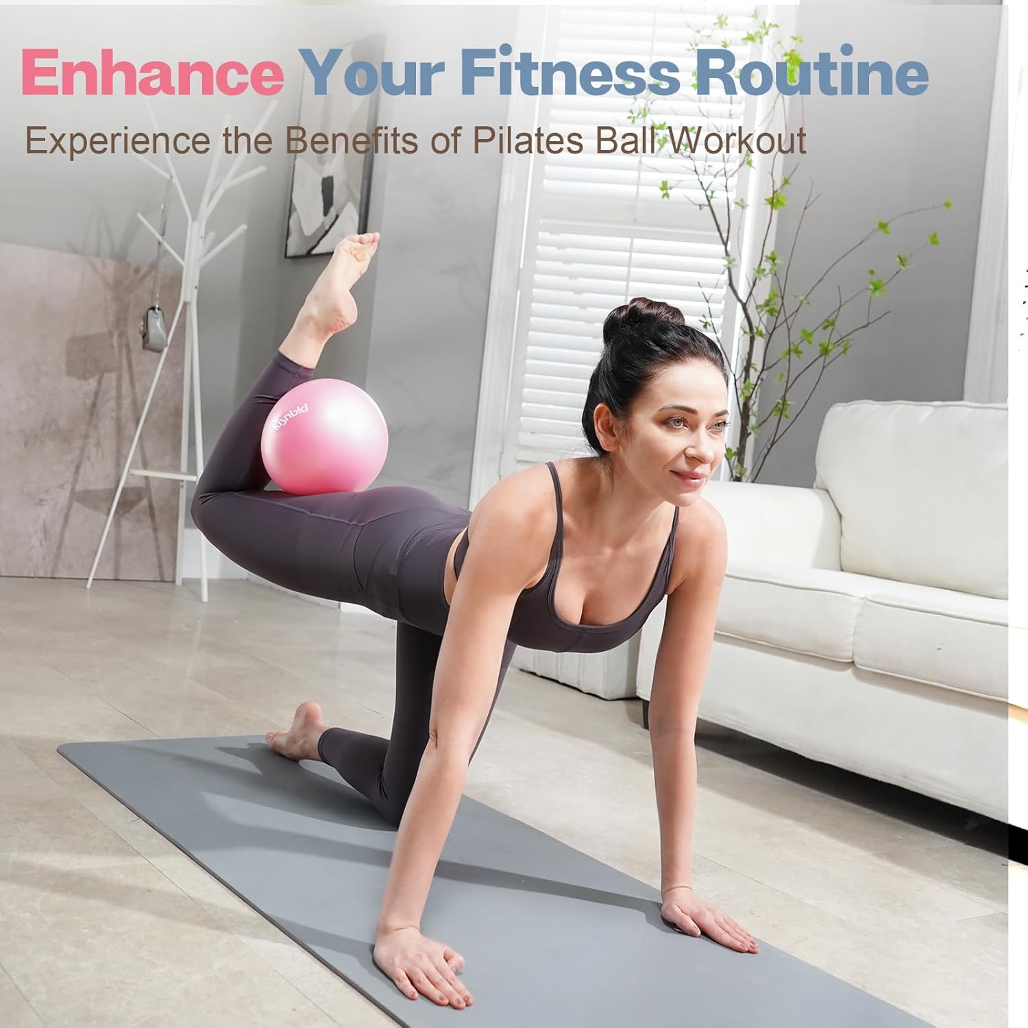 ลูกบอลออกกำลังกายขนาดเล็ก, ลูก - Pilates Yoga Workout At Home บทวิจารณ์และราคา