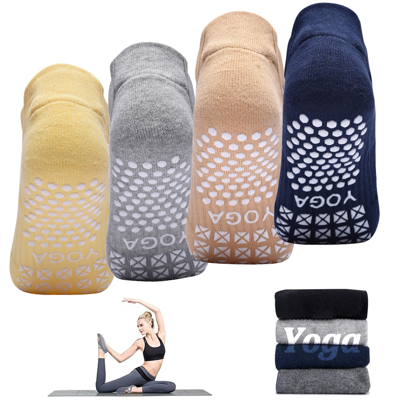 ถุงเท้าโยคะกันลื่นสำหรับผู้หญิ - Pilates Yoga Grip Socks บทวิจารณ์และราคา