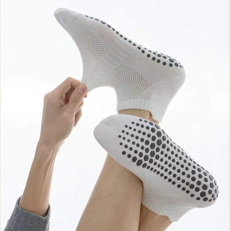 2/1 คู่ ถุงเท้าโยคะซิลิโคนกันล - Yoga Pilates Yoga บทวิจารณ์และราคา